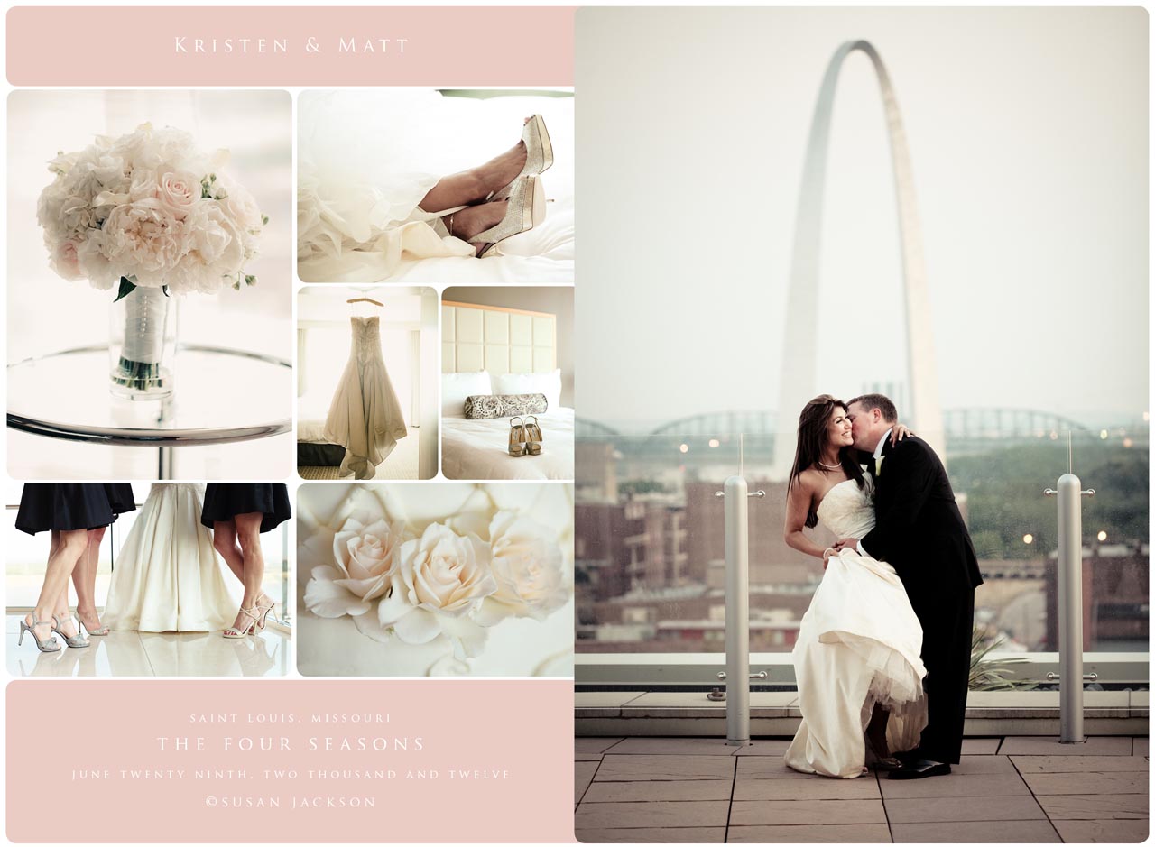Kristen and Matt’s Wedding,The Four Seasons, St. Louis Missouri | Susan Jackson&#39;s Blog